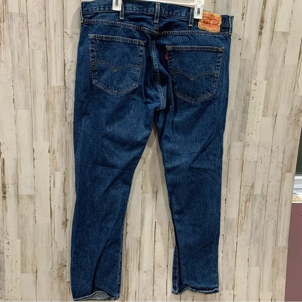 Levi’s 501 Button Fly Regular Fit Jeans 40X32